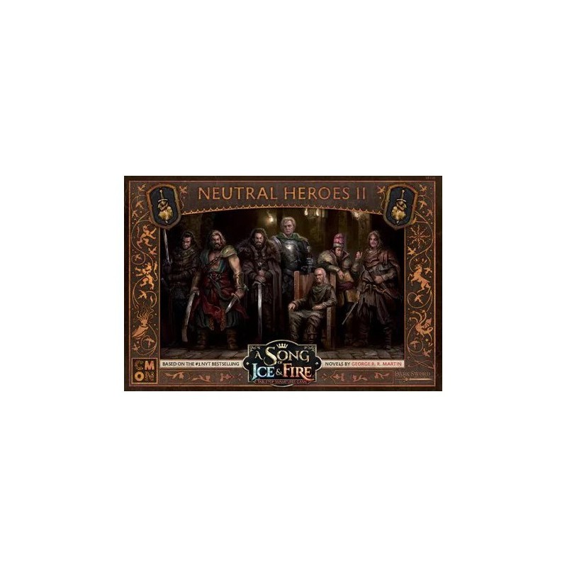Neutral Heroes 2 - A Song of Ice & Fire: Miniatures Game - gioco da tavolo