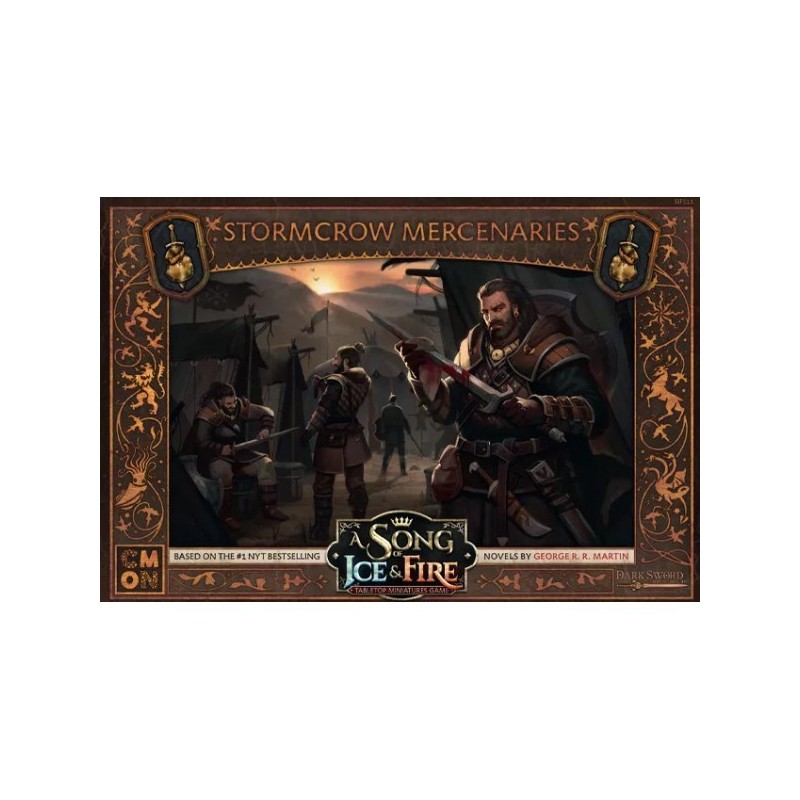 Neutral Stormcrow Mercenaries - A Song of Ice & Fire: Miniatures Game - gioco da tavolo