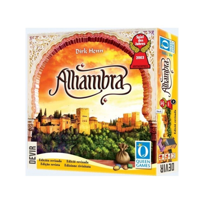 Alhambra ITA (Edizione rivisitata 2021) - gioco da tavolo