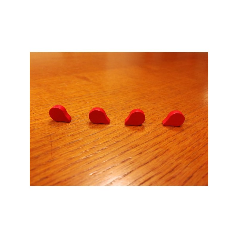 Token goccia Rosso - accessorio per giochi