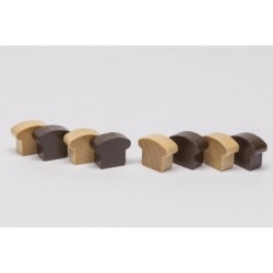 Token pane Marrone
