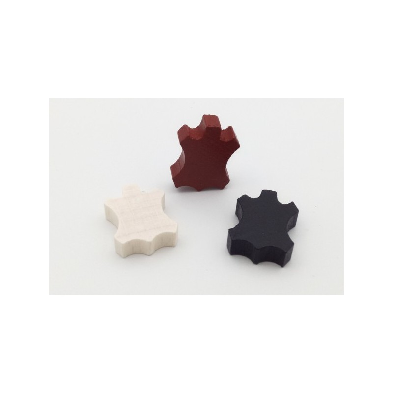 Token pelliccia Nero - accessorio per giochi