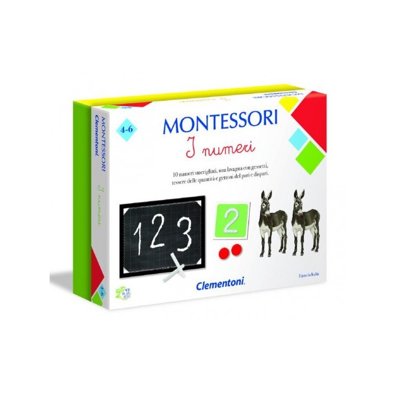 Montessori: I Numeri - CLEMENTONI - gioco da tavolo