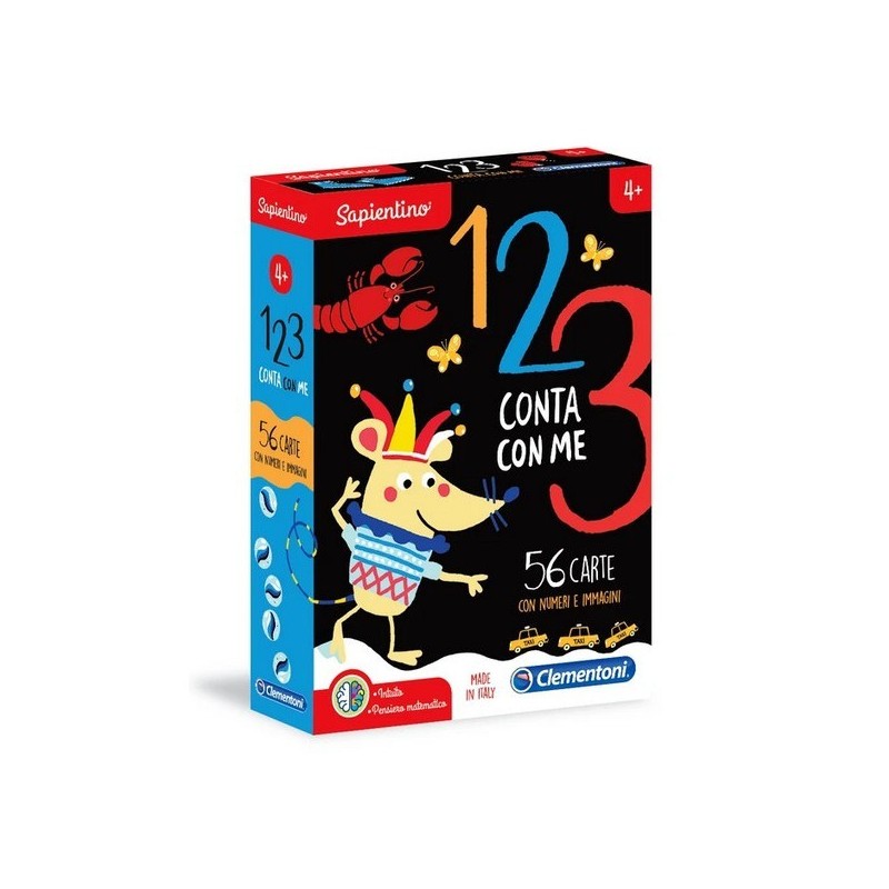 1-2-3 Conta con Me - CLEMENTONI - gioco da tavolo