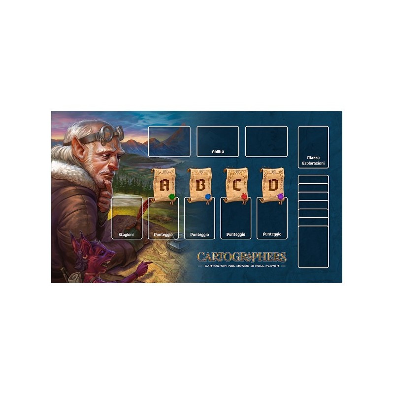 Playmat: Cartographers ITA (Tappetino) - gioco da tavolo