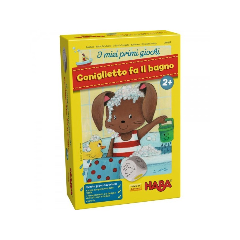 Coniglietto fa il Bagno - HABA - gioco da tavolo
