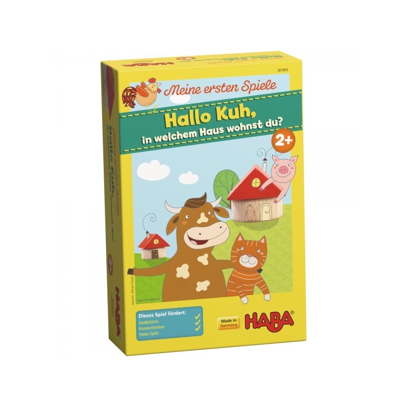 Bodi Bidi Bù In quale casa abiti tu (Hallo Kuh) - HABA - gioco da tavolo