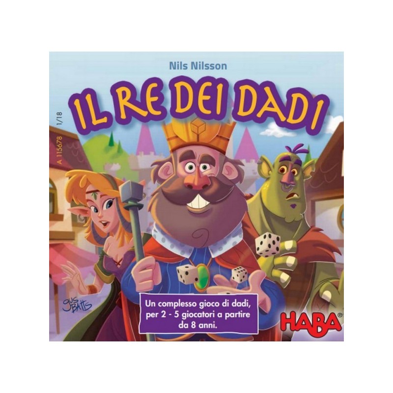 Il Re dei Dadi - HABA - gioco da tavolo