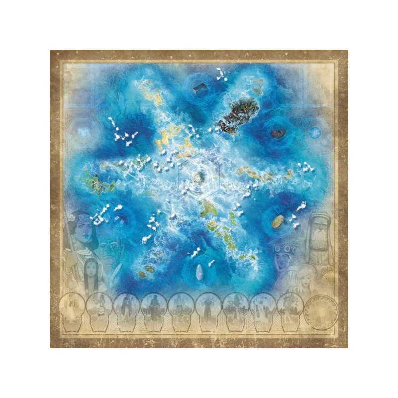 Playmat: Atlantis Rising (2nd Ed.) (Tappetino) - gioco da tavolo