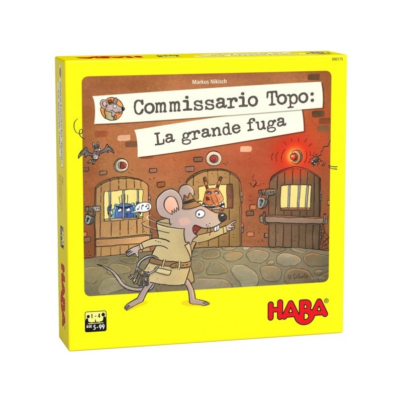 Commissario Topo: La Grande Fuga - HABA - gioco da tavolo