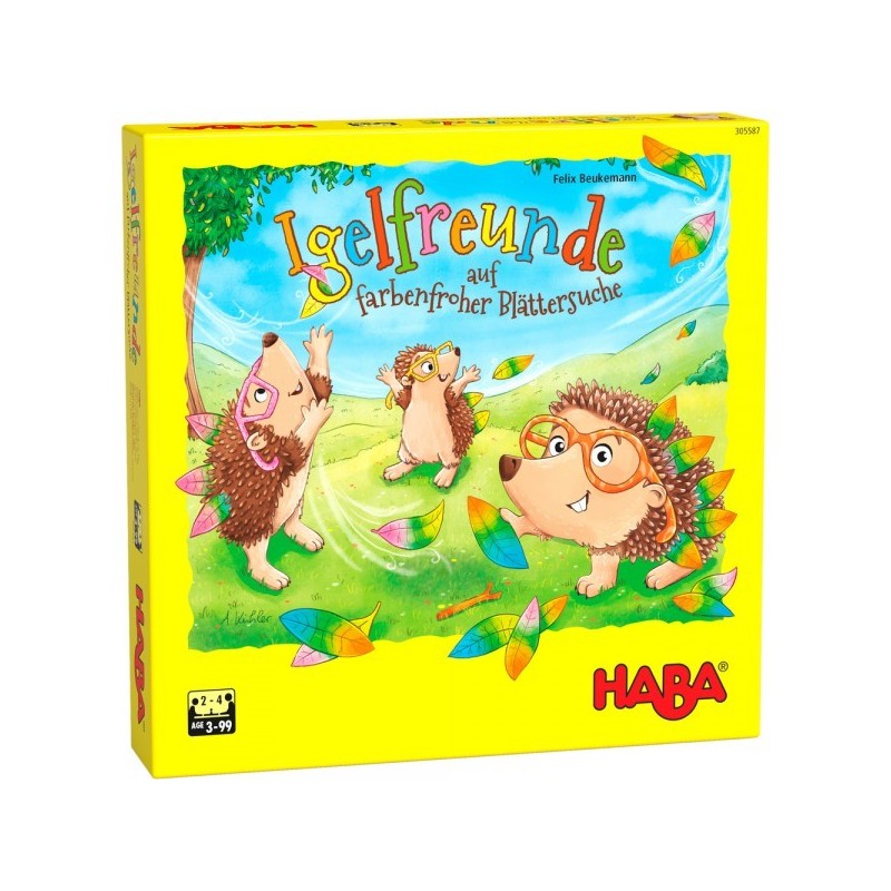 Gli Amici Ricci alla Ricerca delle Foglie Colorate (Igelfreunde) - HABA - gioco da tavolo
