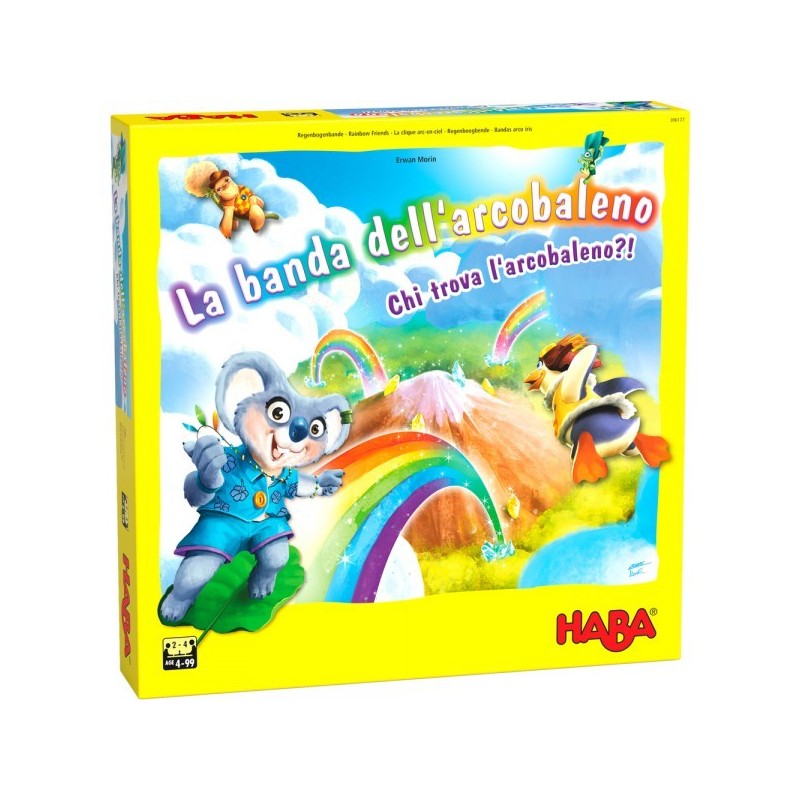 La Banda dell'Arcobaleno - HABA - gioco da tavolo