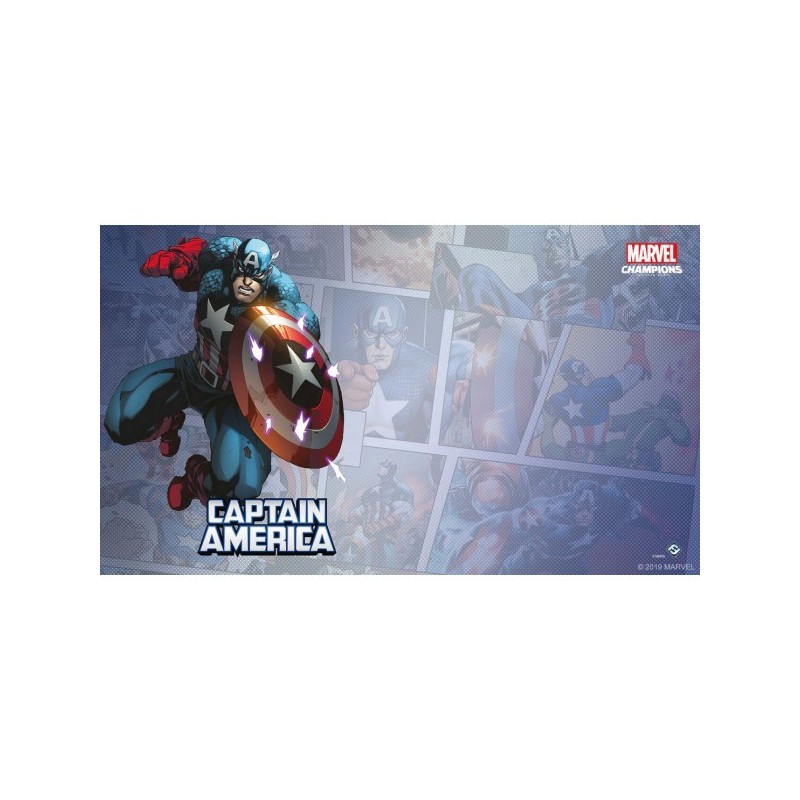 Captain America Playmat - Marvel Champions: The Card Game (Tappetino) - gioco da tavolo