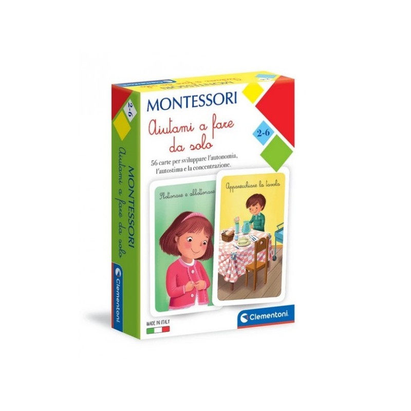 Montessori: Aiutami a fare da solo - CLEMENTONI - gioco da tavolo