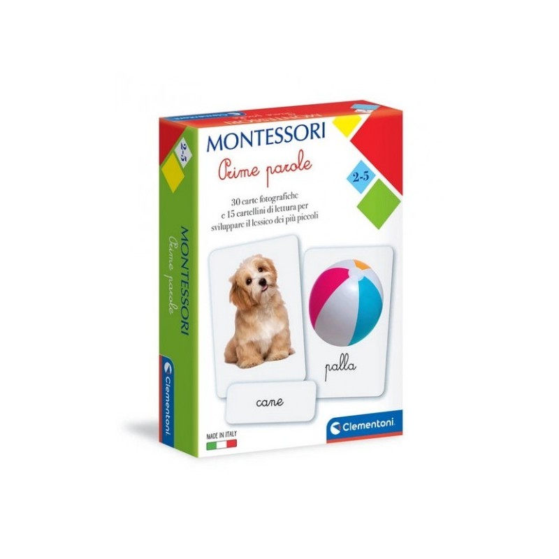 Montessori: Prime parole - CLEMENTONI - gioco da tavolo