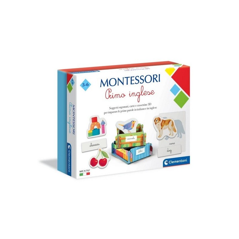 Montessori: Primo inglese - CLEMENTONI - gioco da tavolo