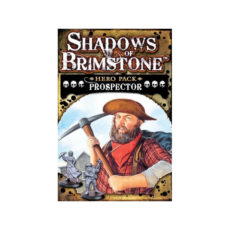 Prospector Hero Pack: Shadows of Brimstone - gioco da tavolo