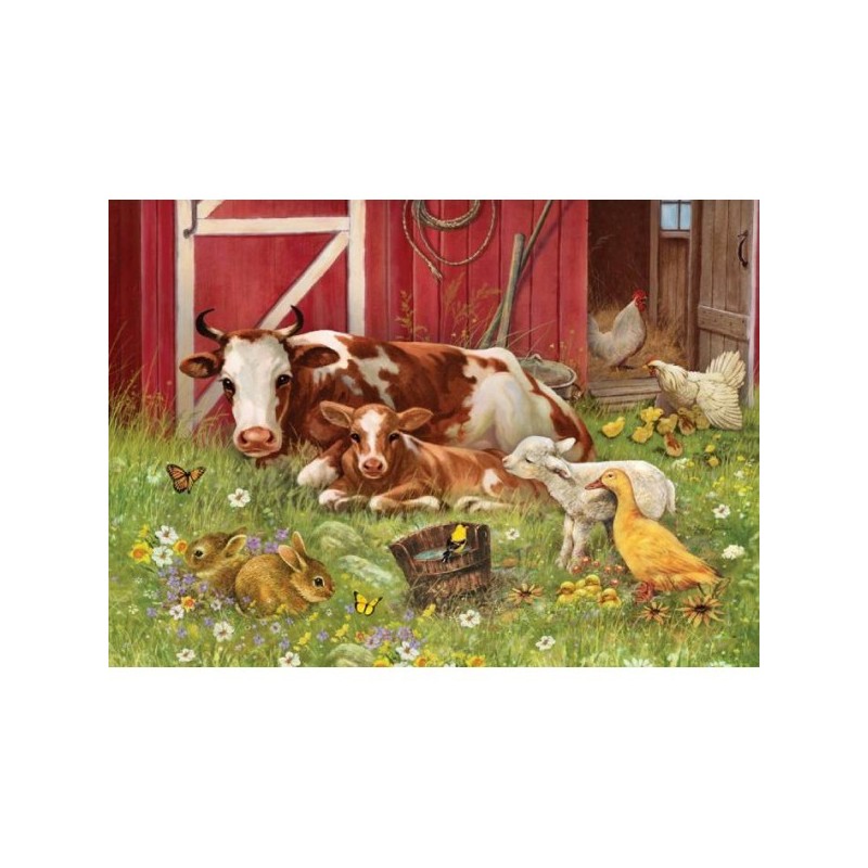 Barnyard Babies - Cobble Hill Puzzle 350 pezzi - gioco da tavolo