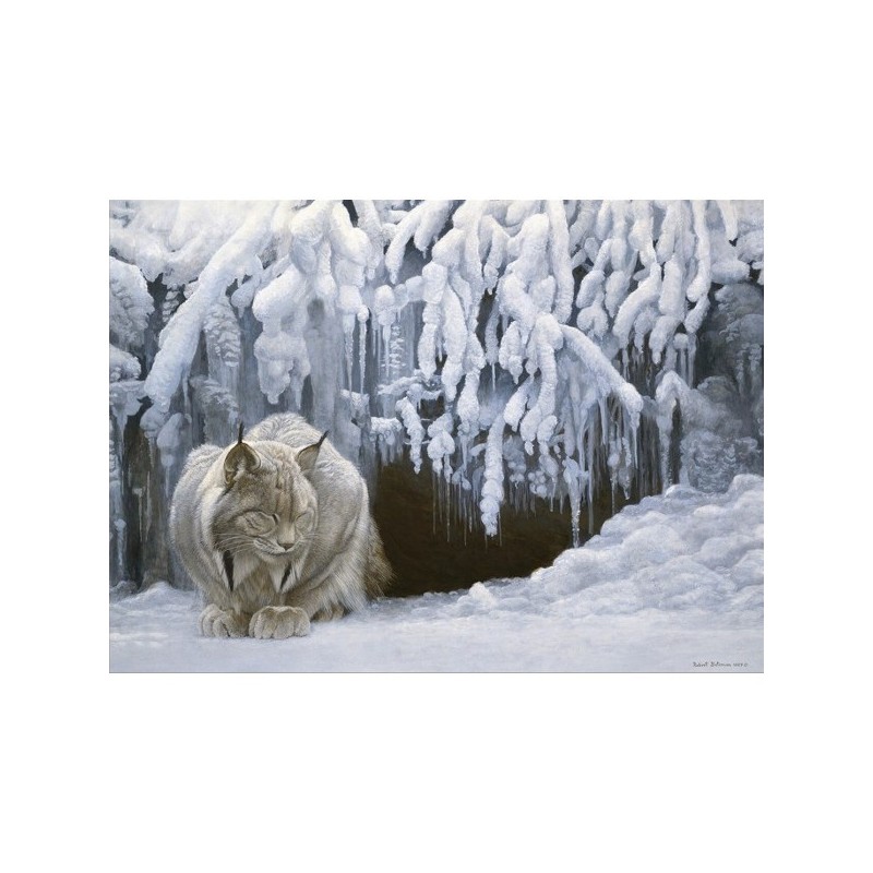 Dozing Lynx - Cobble Hill Puzzle 1000 pezzi - gioco da tavolo