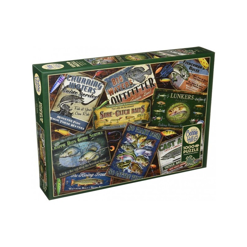 Fish Signs - Cobble Hill Puzzle 1000 pezzi - gioco da tavolo