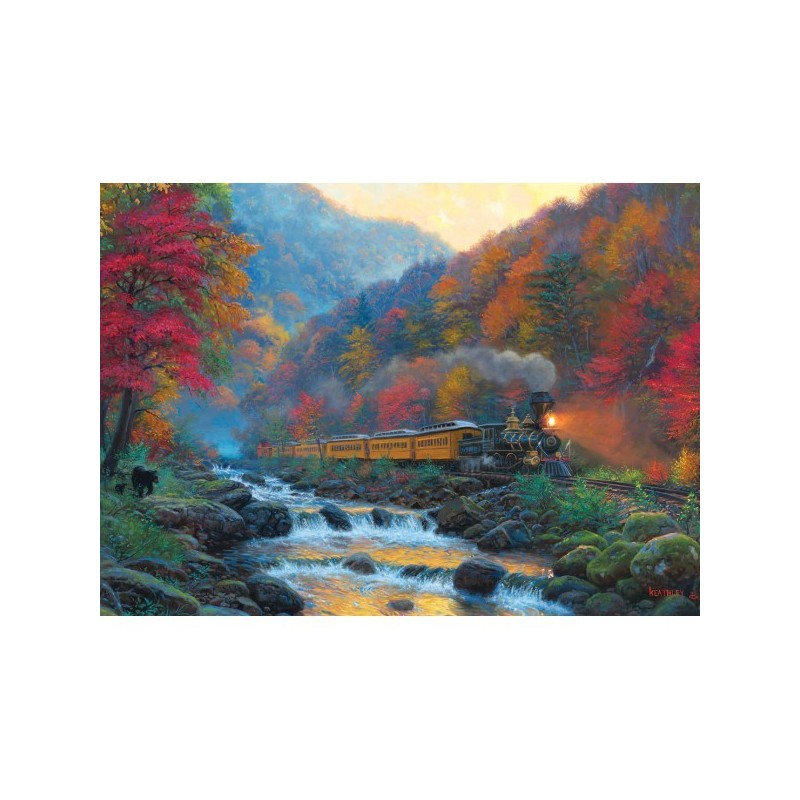 Smoky Train - Cobble Hill Puzzle 1000 pezzi - gioco da tavolo