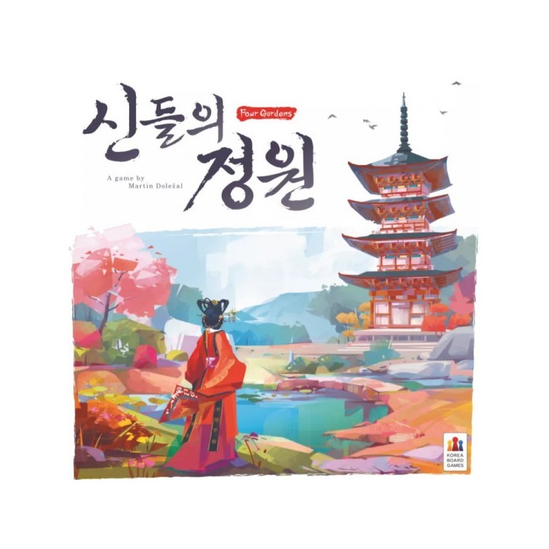 Four Gardens ENG - gioco da tavolo