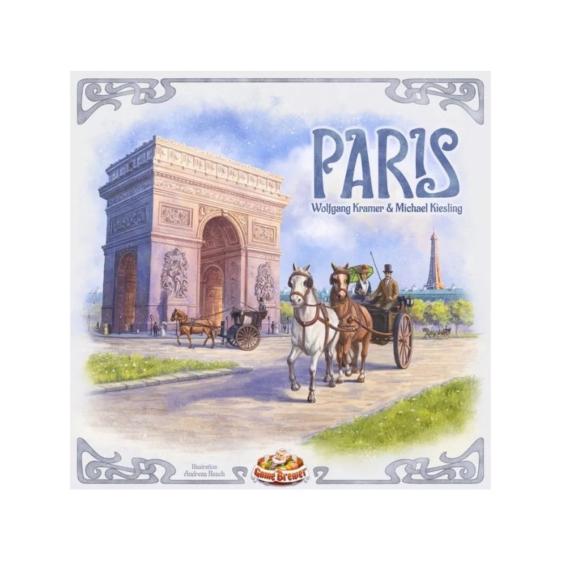 Paris (Kiesling-Kramer) ENG/FR - gioco da tavolo