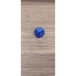 Dado 16mm Blu scuro