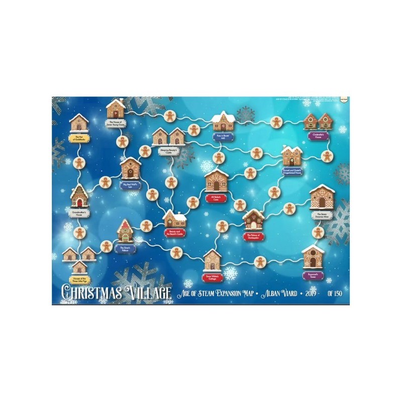 Christmas Village and Mexico: Age of Steam - gioco da tavolo