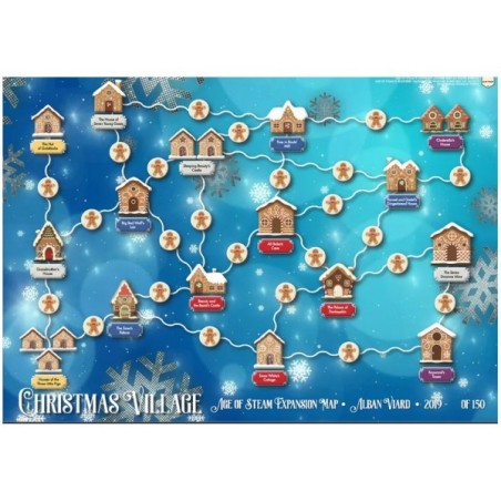 Christmas Village and Mexico: Age of Steam