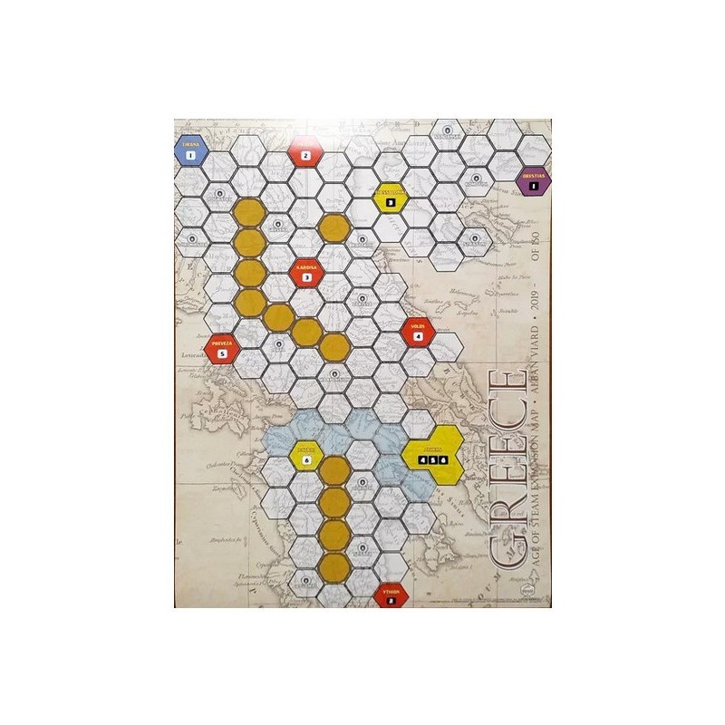 Greece and Cyclades: Age of Steam - gioco da tavolo