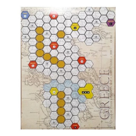 Greece and Cyclades: Age of Steam