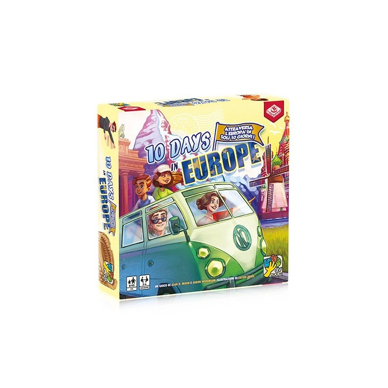10 Days in Europe (New Ed.) - gioco da tavolo