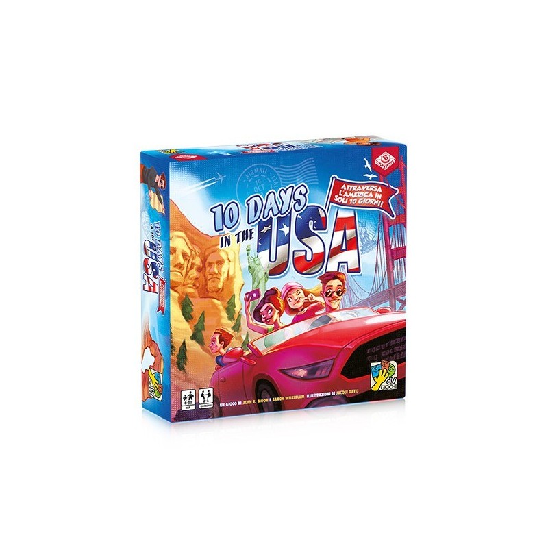 10 Days in the USA (New Ed.) - gioco da tavolo