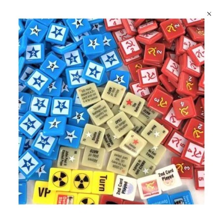 Deluxe Plastic Pieces: Twilight Struggle