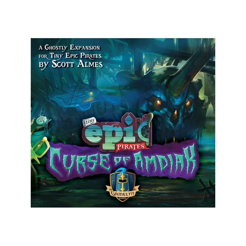 Curse of Amdiak: Tiny Epic Pirates - gioco da tavolo