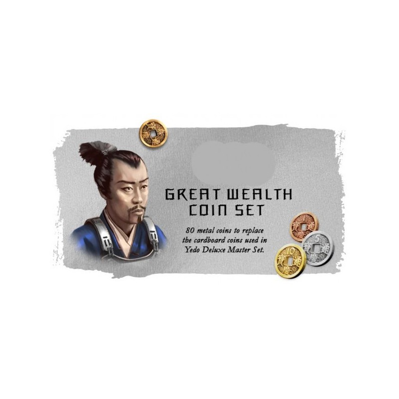 Metal Coins Set: Yedo - gioco da tavolo