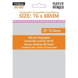 76x88 mm bustine protettive trasparenti Sleeve Kings - 110 bustine SKS8827