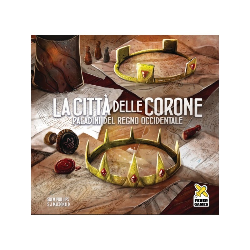 La Città delle Corone: Paladini del Regno Occidentale - gioco da tavolo