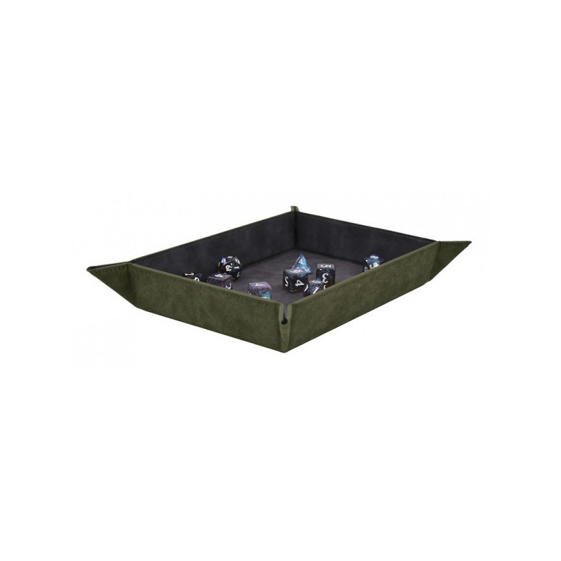 UltraPro Foldable Dice Rolling Tray - Emerald - accessorio per giochi