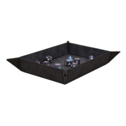 UltraPro Foldable Dice Rolling Tray - Jet