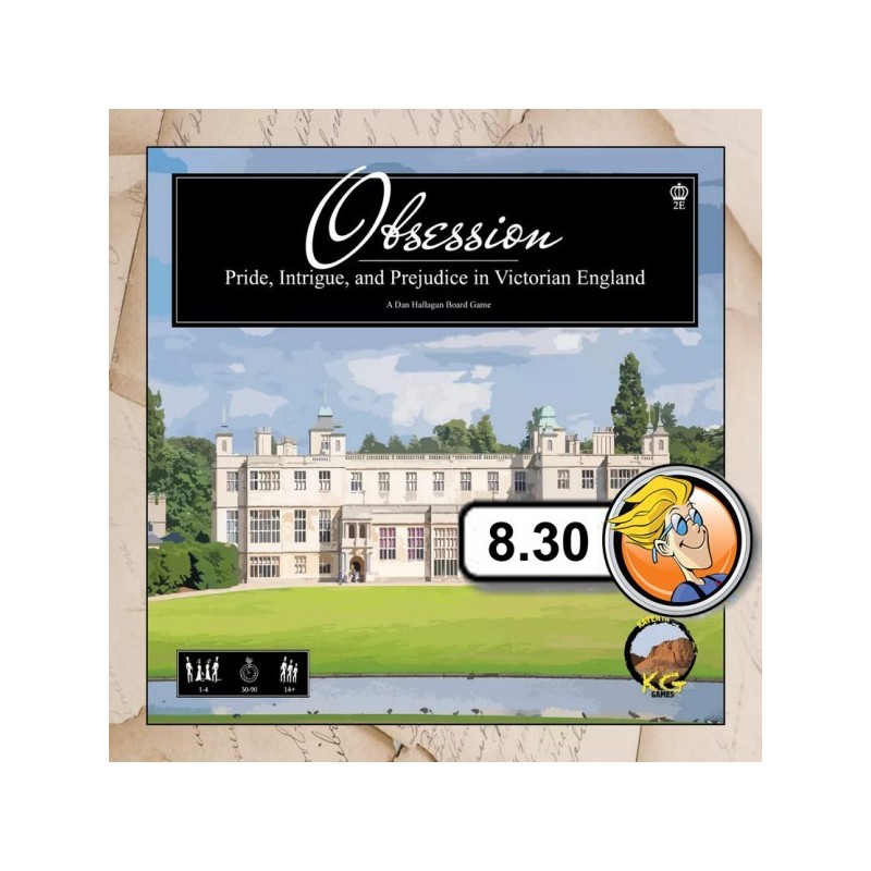 Obsession ENG 2nd Ed. 2022 (2.2 E) - gioco da tavolo
