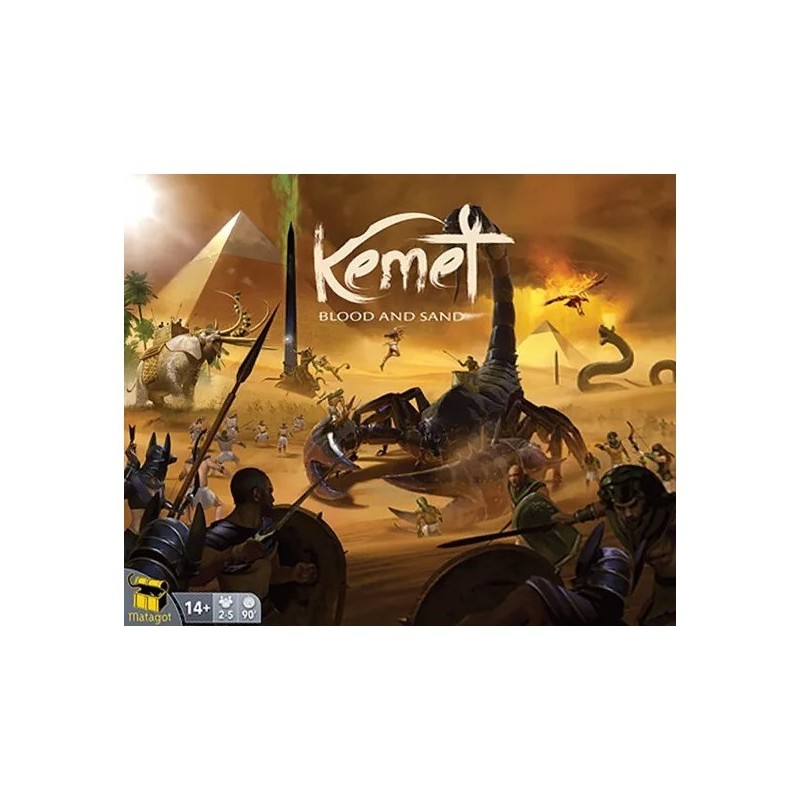 Kemet: Blood and Sand - gioco da tavolo