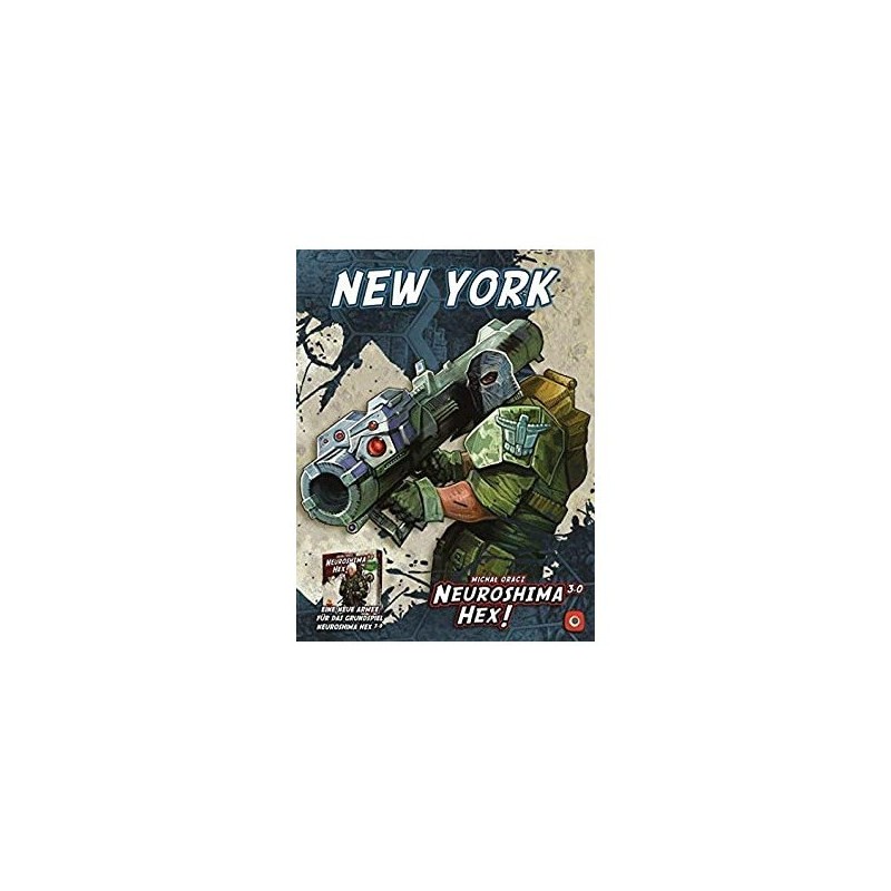 New York: Neuroshima Hex! 3.0 DEU - gioco da tavolo