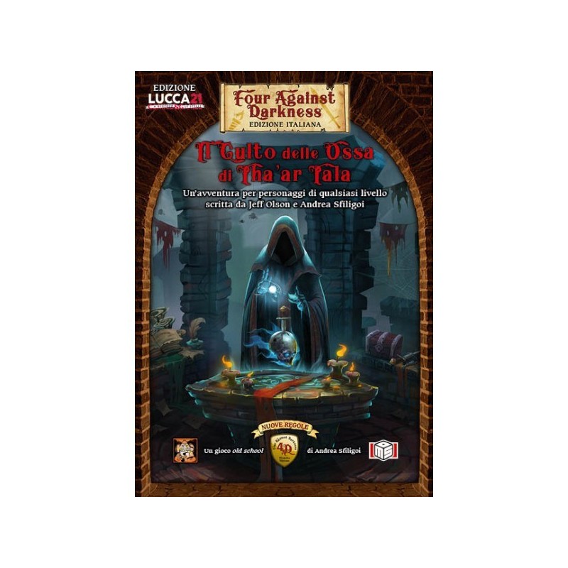 Il Culto delle Ossa di Tha'Ar Tala: Four Against Darkness ITA - gioco da tavolo