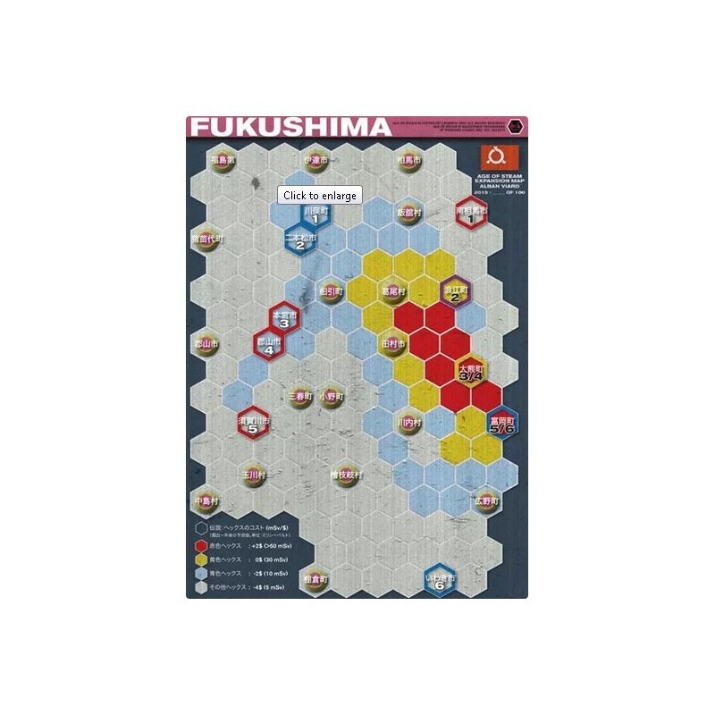 Fukushima and Chernobyl: Age of Steam - gioco da tavolo