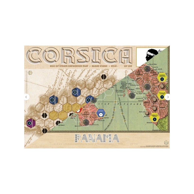 Panama and Corsica: Age of Steam - gioco da tavolo
