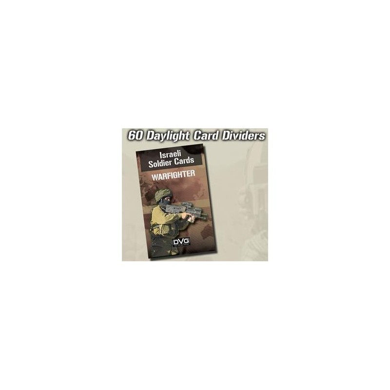 Exp. 34 Daytime Card Dividers - Warfighter - gioco da tavolo