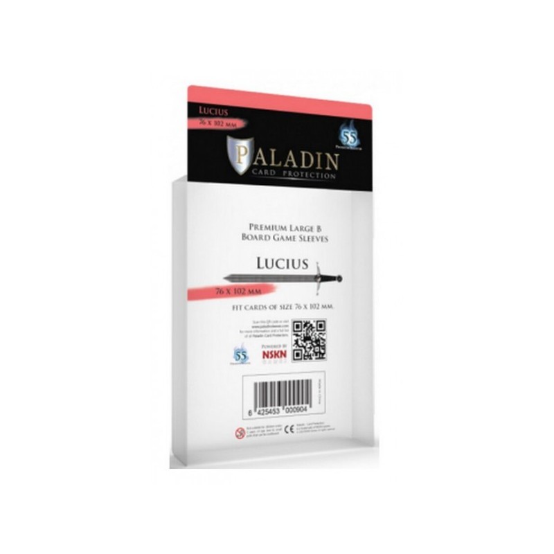 Bustine protettive Lucius Premium Large B 76x102 (55 bustine) - accessorio per giochi