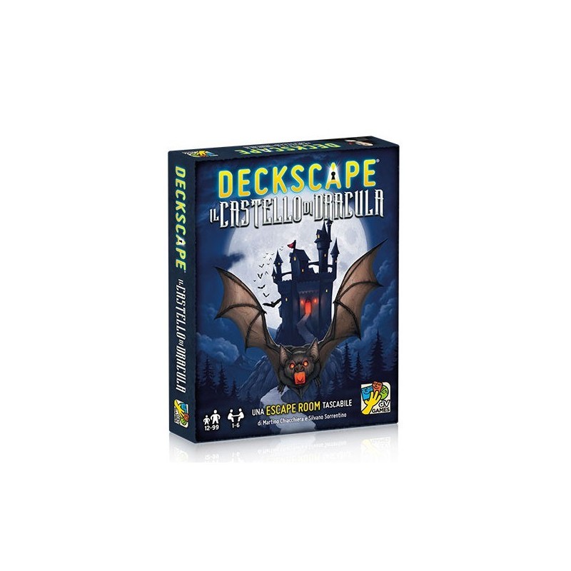 Deckscape - Il castello di Dracula - gioco da tavolo